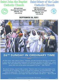 SEPTEMBER 26, 2021 5460 Mary Lake Road - Parishes Online