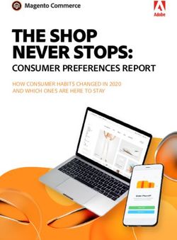 THE SHOP NEVER STOPS: CONSUMER PREFERENCES REPORT HOW CONSUMER HABITS CHANGED IN 2020 AND WHICH ONES ARE HERE TO STAY - Magento