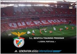S.L. BENFICA TRAINING PROGRAM - LISBON, PORTUGAL - generation adidas international