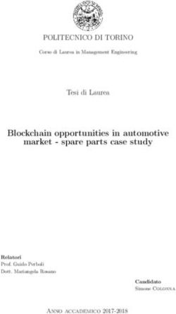 Blockchain opportunities in automotive market - spare parts case study - POLITECNICO DI TORINO Tesi di Laurea - VGen