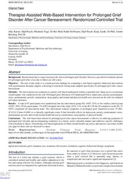 Therapist-Assisted Web-Based Intervention for Prolonged Grief Disorder After Cancer Bereavement: Randomized Controlled Trial