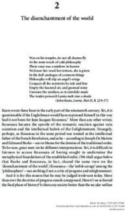 2 The disenchantment of the world - Manchester Open Hive