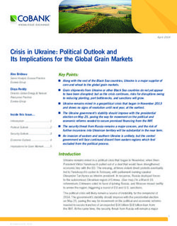 Crisis in Ukraine: Political Outlook and Its Implications for the Global Grain Markets