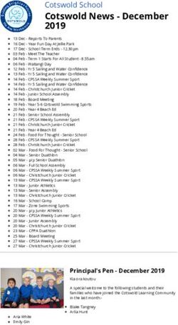 Cotswold News - December 2019 - Cotswold School - cloudfront.net
