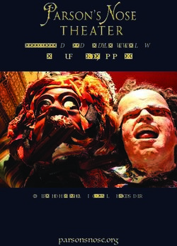 Parsonsnose.org - "Cherchez la Femme!" 2019/2020 Season | Lance Davis Artistic Director - Parson's Nose Theater