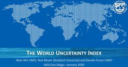THE WORLD UNCERTAINTY INDEX - ASSA San Diego-January 2020 Hites Ahir (IMF), Nick Bloom (Stanford University) and Davide Furceri (IMF)