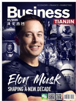 Shaping a new DecaDe - 01/2020 ECONOMY FINANCE MARKETING - Business Tianjin Magazine