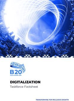 DIGITALIZATION Taskforce Factsheet - TRANSFORMING FOR INCLUSIVE GROWTH - B20 Saudi Arabia