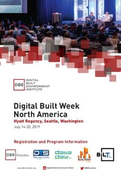 Digital Built Week North America - Hyatt Regency, Seattle, Washington July 14-20, 2019 - Digital Built Environment ...