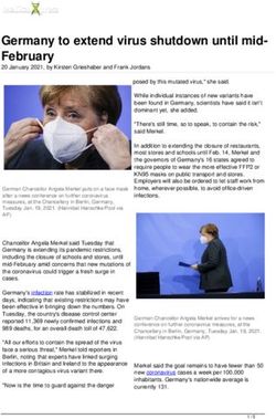 Germany to extend virus shutdown until mid-February