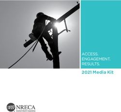 2021 Media Kit ACCESS. ENGAGEMENT. RESULTS - NRECA