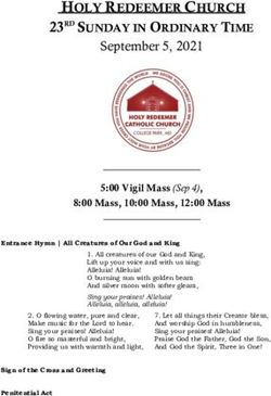 HOLY REDEEMER CHURCH 23RD SUNDAY IN ORDINARY TIME - Holy Redeemer Parish