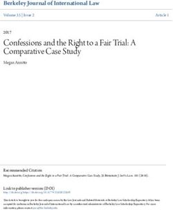 Confessions and the Right to a Fair Trial: A Comparative Case Study - Berkeley Law Scholarship ...