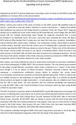 Statement by the Territorial Defence Forces Command (WOT) Spokesman regarding onet.pl articles - sitebees.com