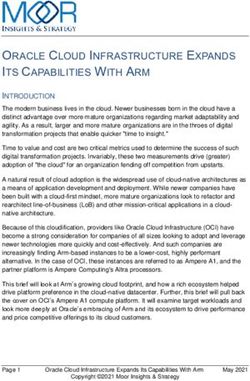 ORACLE CLOUD INFRASTRUCTURE EXPANDS ITS CAPABILITIES WITH ARM