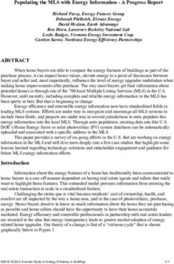 ABSTRACT - Energy Futures Group