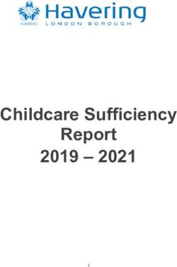 Childcare Sufficiency Report 2019 2021 - The London ...