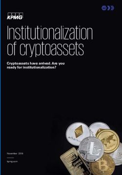 Institutionalization of cryptoassets - Cryptoassets have arrived. Are you ready for institutionalization?