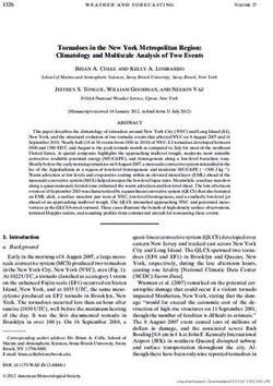 Tornadoes in the New York Metropolitan Region: Climatology and Multiscale Analysis of Two Events