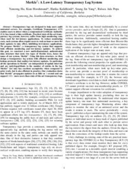 Merkle2: A Low-Latency Transparency Log System