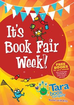 FREE BOOKS for your scho ols Your school gets 1 free book for every 2 books - Tara Book Company
