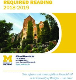 REQUIRED READING 2018-2019 - Your reference and resource guide to Financial Aid at the University of Michigan - Ann Arbor - University of ...