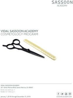 COSMETOLOGY PROGRAM VIDAL SASSOON ACADEMY - VIDAL SASSOON ACADEMY 321 Santa Monica Blvd, Santa Monica, CA 90401