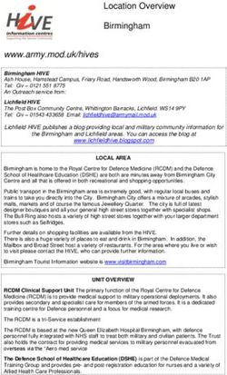 Location Overview Birmingham