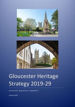 Gloucester Heritage Strategy 2019-29 - Conservation, Regeneration, Engagement February 2019 - Gloucester City Council