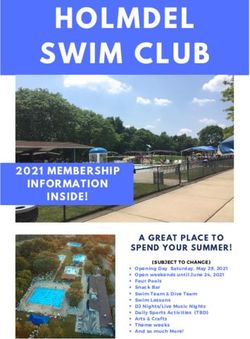HOLMDEL SWIM CLUB - Holmdel Township