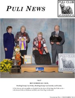 PULI NEWS - Puli Club of America