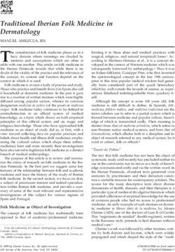 Traditional Iberian Folk Medicine in Dermatology