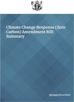 Climate Change Response (Zero Carbon) Amendment Bill: Summary