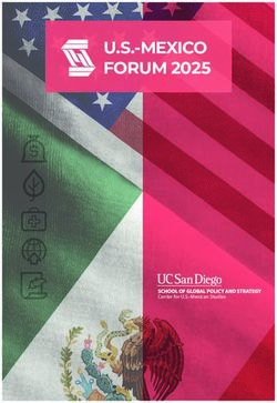 U.S.-MEXICO FORUM 2025 - Center for U.S.-Mexican Studies