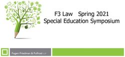 F3 Law Spring 2021 Special Education Symposium
