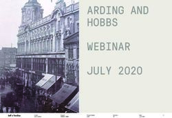 ARDING AND HOBBS - WEBINAR JULY 2020