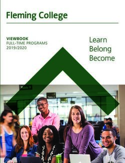 Learn Belong Become VIEWBOOK - FULL-TIME PROGRAMS 2019 /2020 - Fleming College