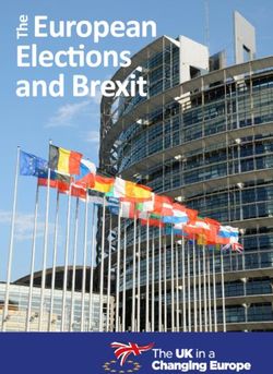 European Elections and Brexit