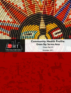 Community Health Profile: Green Bay Service Area Green Bay, WI December 2011