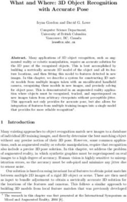 What and Where: 3D Object Recognition with Accurate Pose