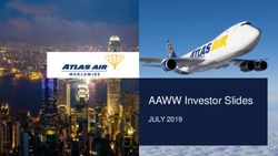 AAWW Investor Slides JULY 2019 - Atlas Air Worldwide