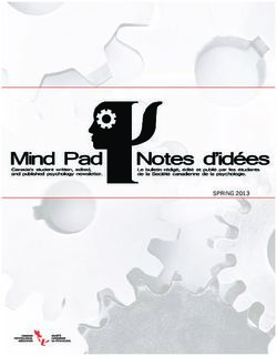 SPRING 2013 - Canadian Psychological