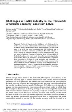 Challenges of textile industry in the framework of Circular Economy: case from Latvia