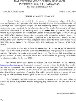 ICAR-DIRECTORATE OF CASHEW RESEARCH PUTTUR 574 202, D.K., KARNATAKA