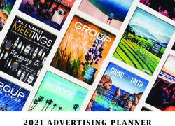 2021 ADVERTISING PLANNER - The Group Travel Leader