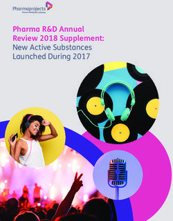 Pharma R&D Annual Review 2018 Supplement: New Active Substances Launched During 2017 - Pharma Intelligence