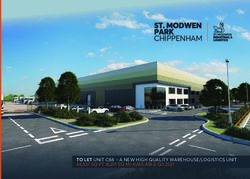 CHIPPENHAM - TO LET UNIT C88 - A NEW HIGH QUALITY WAREHOUSE/LOGISTICS UNIT 88,827 SQ FT (8,251 SQ M) AVAILABLE Q3 2021