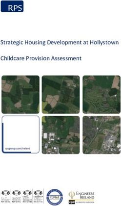 Strategic Housing Development at Hollystown Childcare Provision Assessment - Hollystown Strategic ...