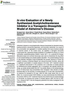 In vivo Evaluation of a Newly Synthesized Acetylcholinesterase Inhibitor in a Transgenic Drosophila Model of Alzheimer's Disease - Frontiers