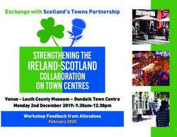 IRELAND-SCOTLAND STRENGTHENING THE COLLABORATION ON TOWN CENTRES - Exchange with Scotland's Towns Partnership - Heritage Council